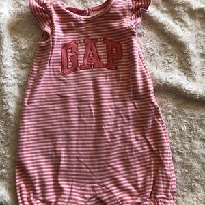 Pink Gap onesie